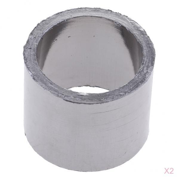 2x Motorcycle Exhaust Crush Gasket Joining Muffler and Downpipes ID