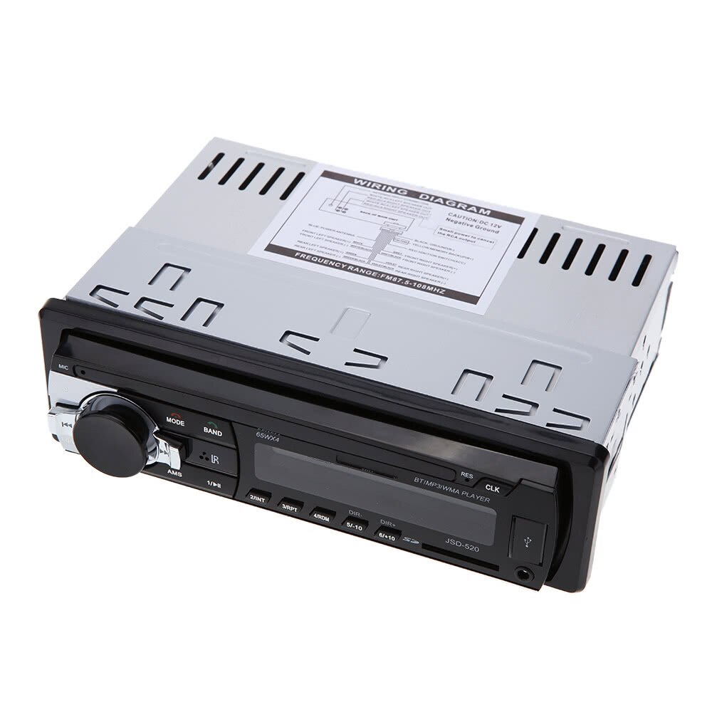 Bluetooth Car Stereo FM AUX Input Receiver SD USB MP3 Radio Player In-Dash
