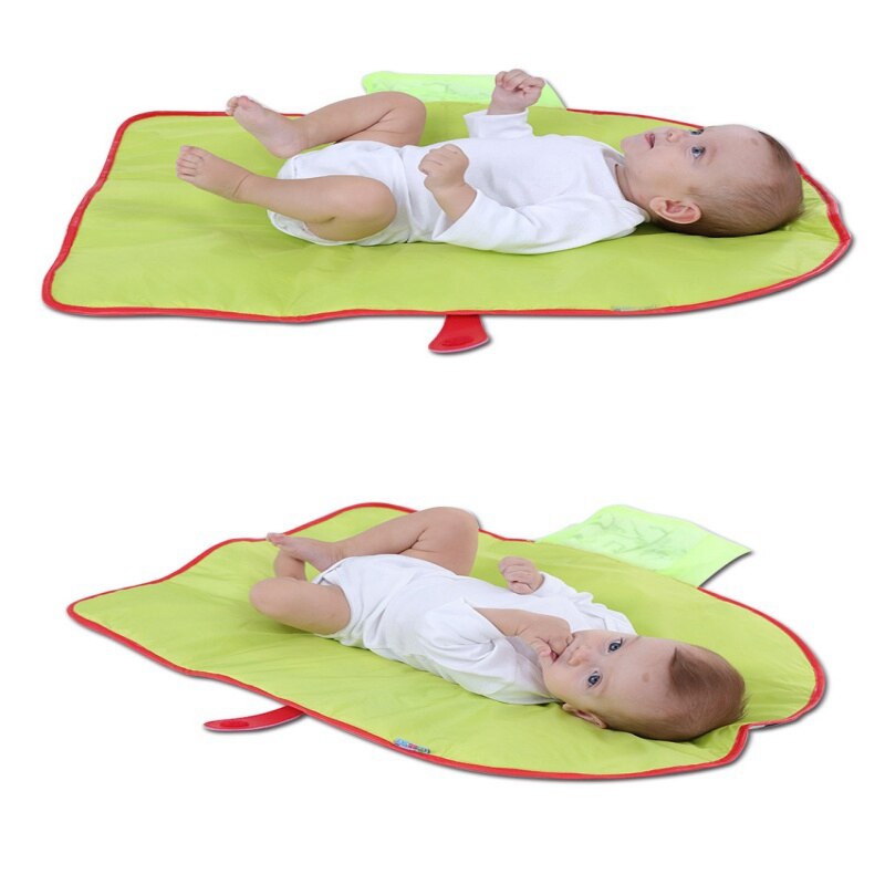 Bébé imperméable à l'eau feuille Urine matelas à langer tampon d'urine bande dessinée réutilisable infantile literie Nappy Burp matelas matelas à langer