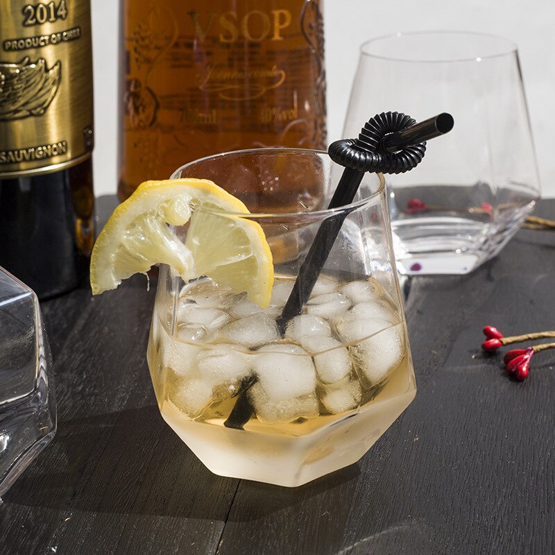 Opaal Home Pyrex Glas Creativiteit Gold Whisky Glas Kristal Oceaan Glas Hexagon Ronde Bier Glas