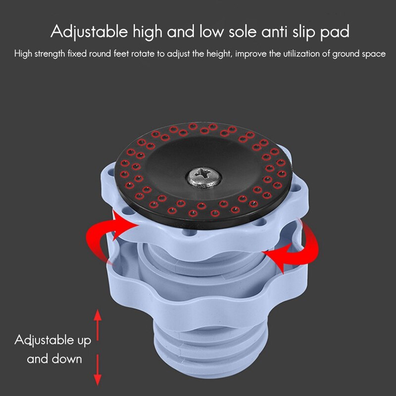 Adjust Base Bracket Stand 4 Strong Feet for Washing Machine Refrigerator Fridge Dryer Floor Stand Base