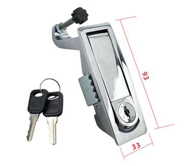 Factory Outlet MS606 Metalen doos Knop stuiterslot Luchtcompressor Hogedruk ketel sloten kastslot: Zilver