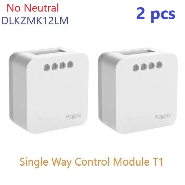 Aqara T1 relais unique non neutre avec Module neutre commutateur de contrôleur Zigbee 3.0 minuteries télécommande pour application domestique Aqara: Bourgogne