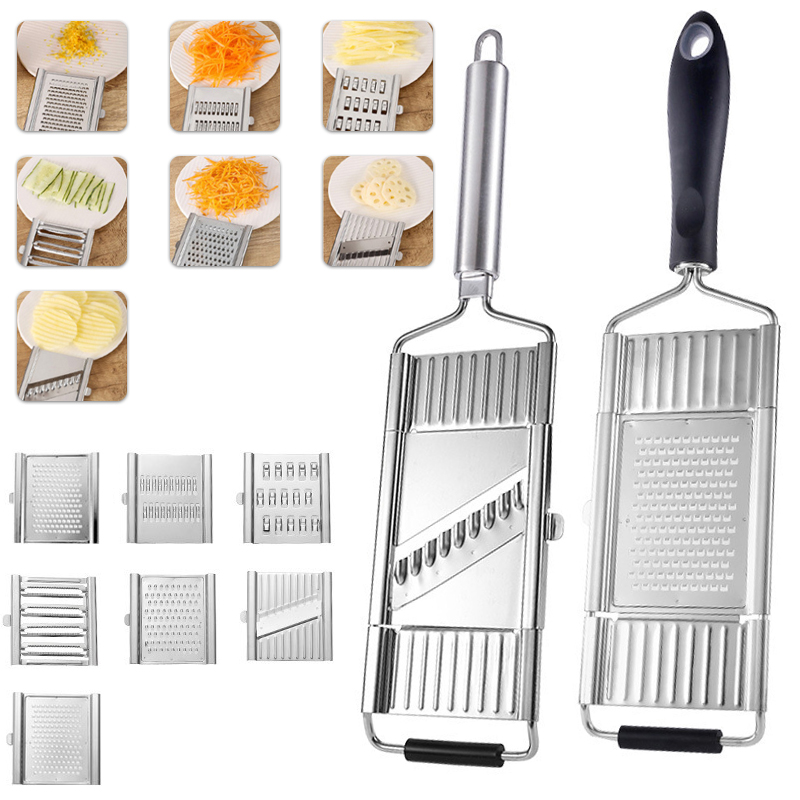 Vegetable Cutter Manual Vegetable Slicer Potato Carrot Cucumber Grater Household Vegetables Cutting Tools Kitchen Accessories