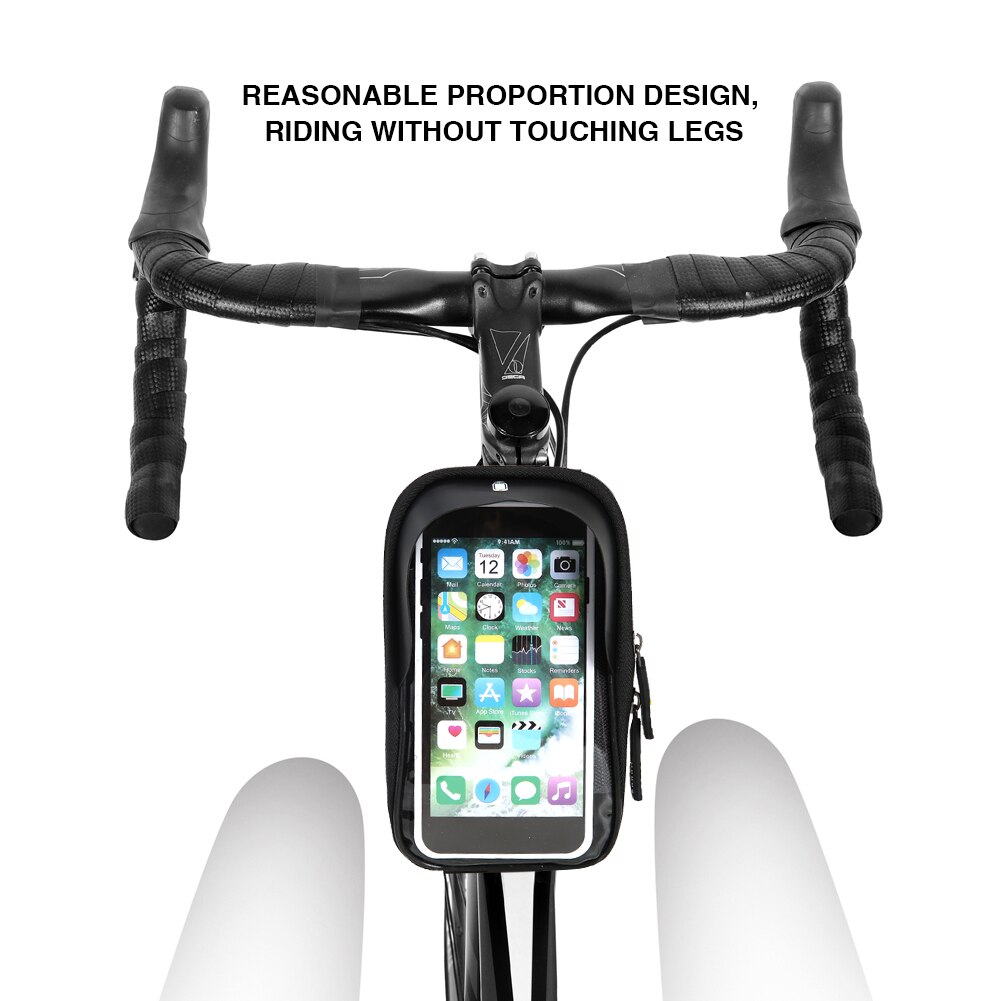 Fiets Voorframe Tas Waterdichte Fietsen Bovenbuis Driehoek Telefoon Opslag Pouch Fietsen Draagbare Stofdicht Fietsen Onderdelen