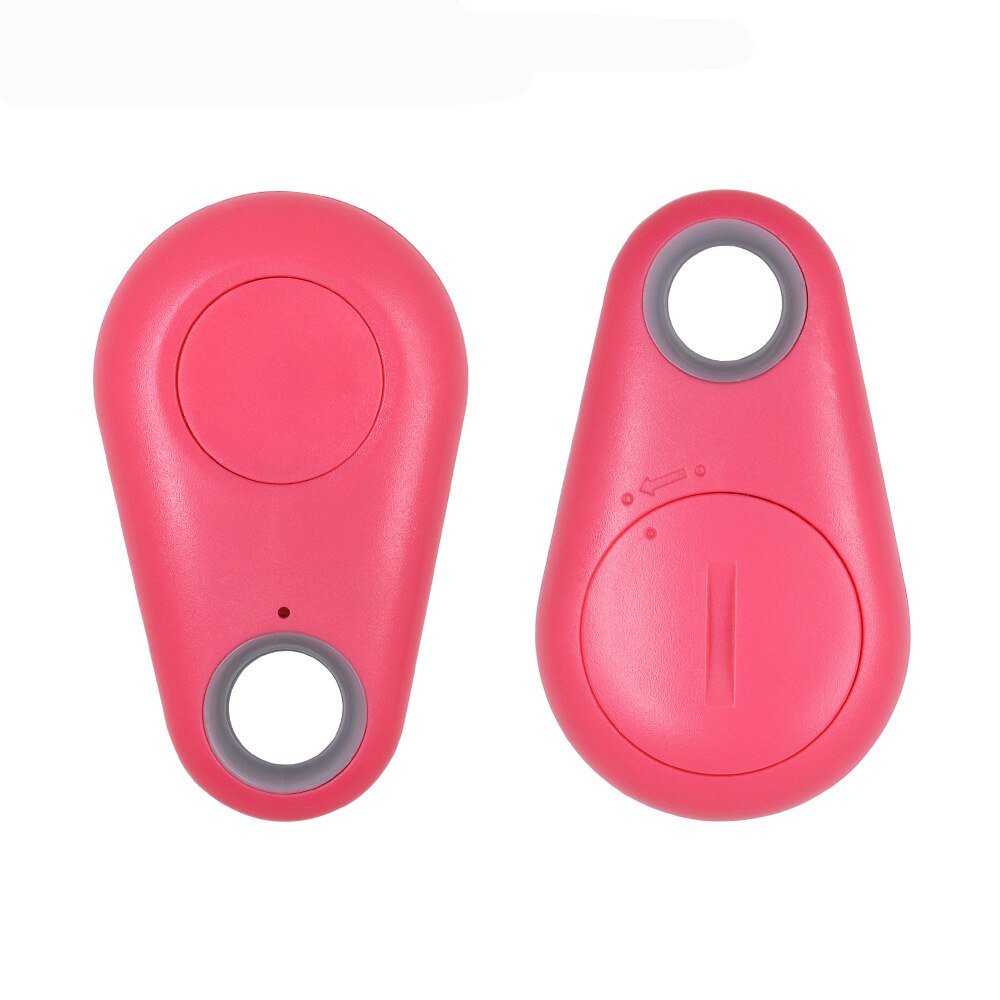 Smart Wireless Bluetooth Tracer 4.0 BLT Locator Alarm Mini Tag Anti Lost Itag Alarm for Wallet Key Pet Dog iPhone 7 Smart Finder: Red-in battery