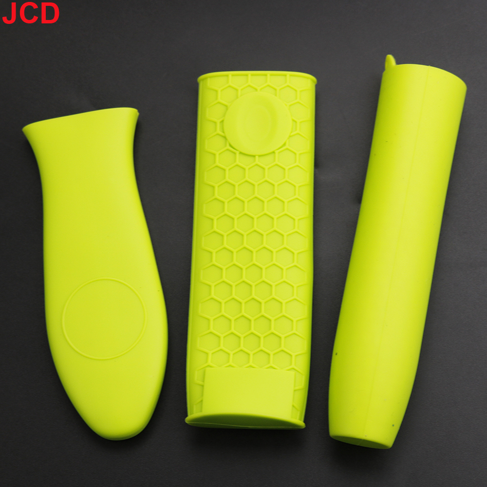 JCD couvercle de poignée de Pot en Silicone couvercle d'isolation outils de cuisine couvercle de poignée de Pot d'isolation en Silicone couvercle de poignée de Pot antidérapant