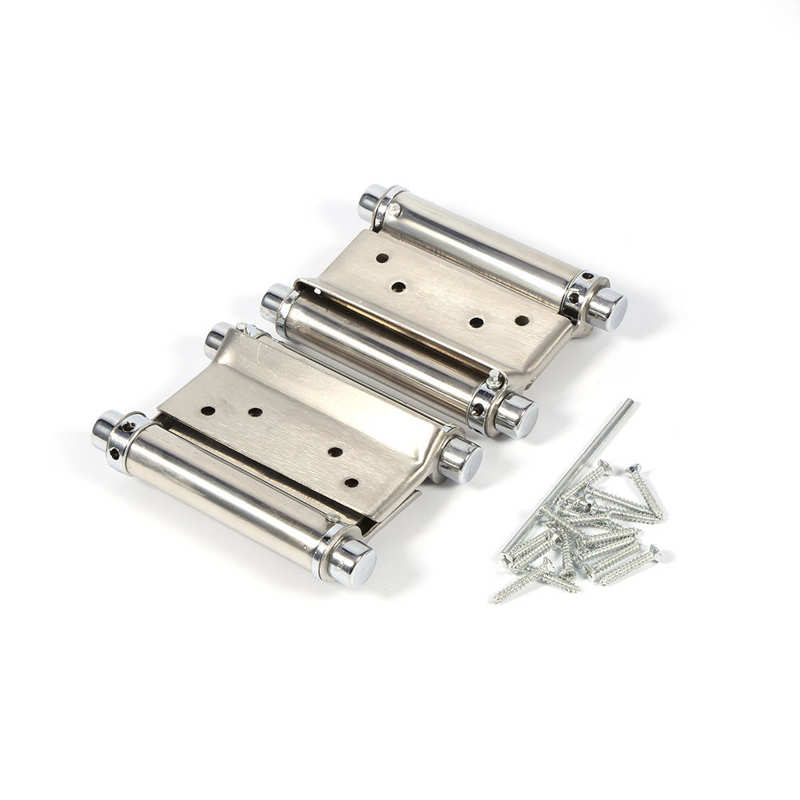 2Pcs 3Inch Double Action Spring Hinge Saloon Cafe Door Swing Door Freegate Bar Counter Doors