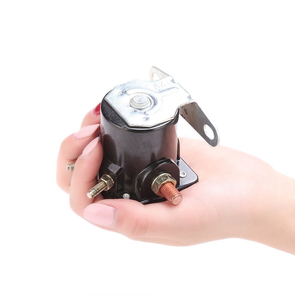 12V 4 Position HeavyDuty Car Truck Starter System Solenoid Relay For Ford Contactor Switch Engine Part Vehicle Accessories