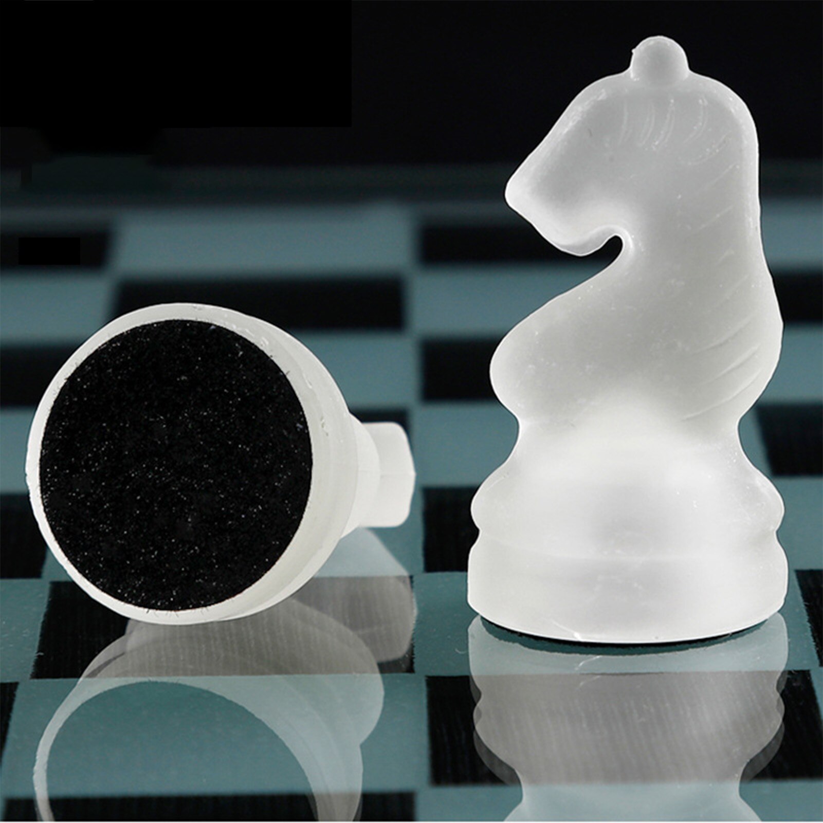 K9 Glass Chess Small Medium Large International Chess Board Chess Game International Chess Game Chess Set Thinking Toys