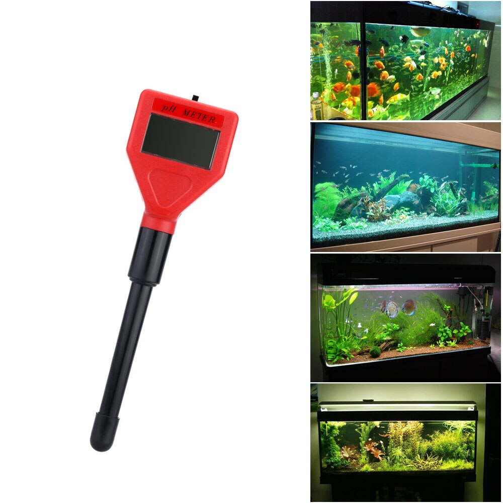 Mini Pen Type pH Meter with pH Electrode LCD Backlit Display Acidimeter Industry and Experiment Analyzer Rechargeable pH-Meter