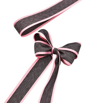 Blomsteremballage bånd tofarvet enkelt vævet bånd streamers blomsterbutik buket emballage blomstret gør-det-selv håndlavede materialer: 4