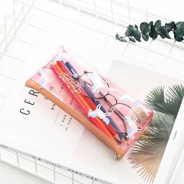 1pcs Cute Peach Pencil Case Plush Big Capacity Pencil Bag for Girls Kids Children Office School Supplie Stationery: 23