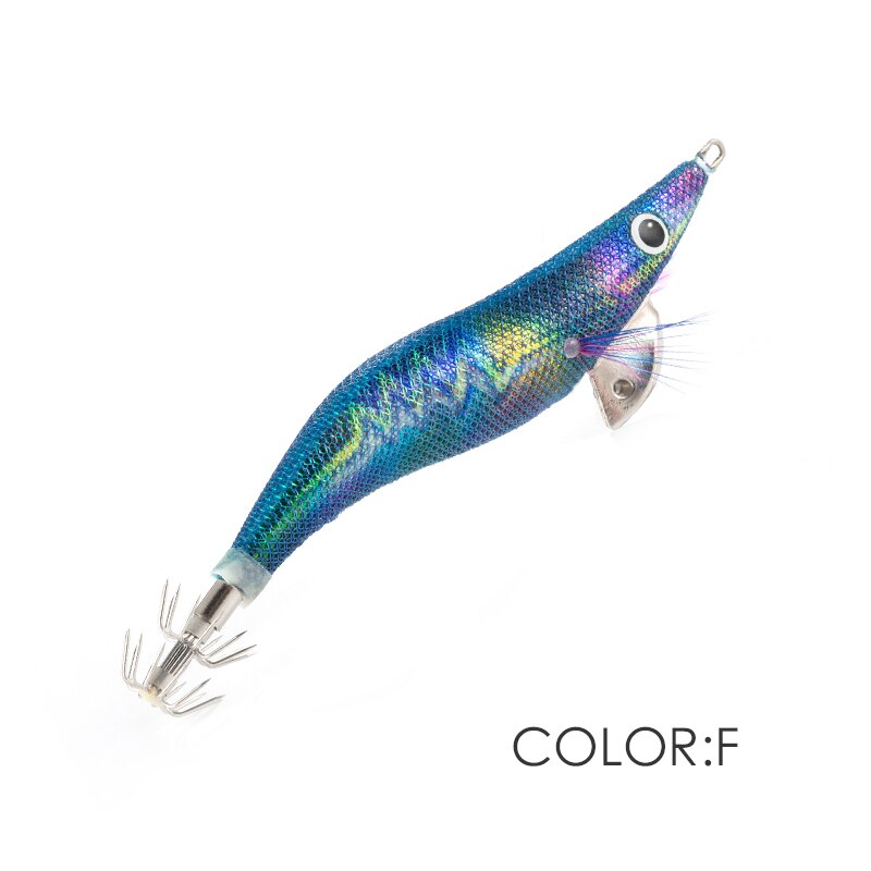 LETOYO 3.5 #18.5g 110mm Luminous przynęta na kalmary Search grzechotka przynęta na kalmary ging dla połowów morskich przynęta przynęta ośmiornica mątwy kałamarnica hak: F