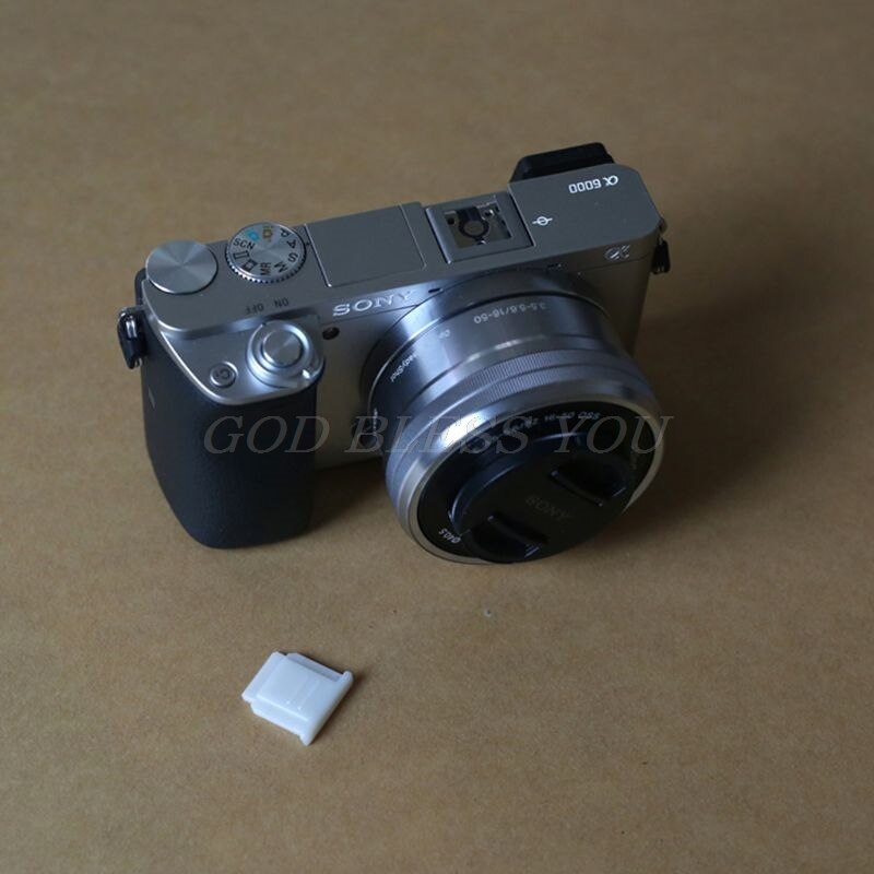 Skodekselhette anti-støv anti-støt kamkit for sony fa-shc 1m a6000 a7 a9 rx100 dslr kamera