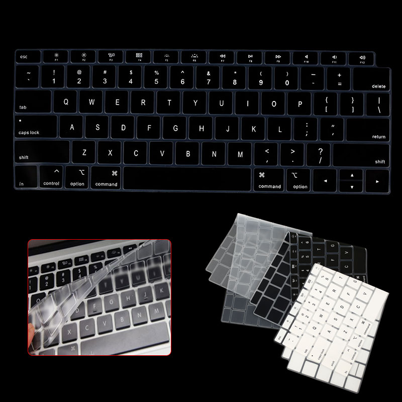 Silicone Keyboard Protector For Macbook Air 13 A1932 US Layout Keyboard Cover Waterproof Keyboard Film