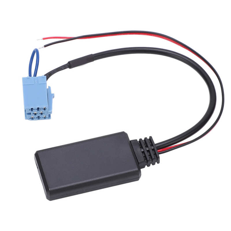 Bluetooth AUX IN Adaptor Car Bluetooth Module MINI ISO 8Pin Replacement for Smart Fortwo 450 for Grundig Radios