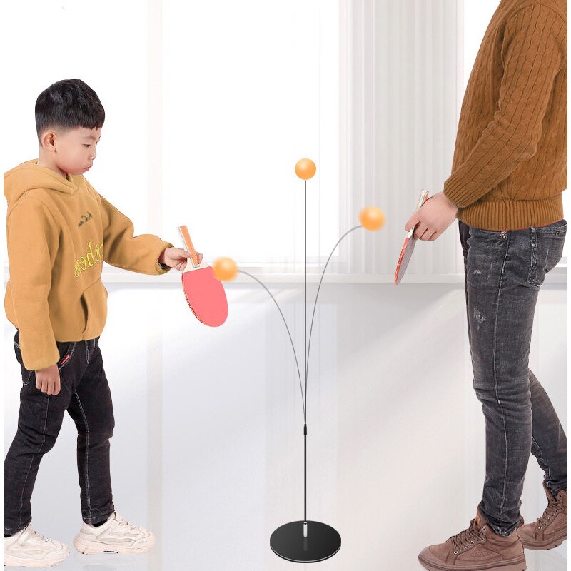 Ping Pong Training Device Children Elasticity of Self-Exercise Useful Flexible Shaft Adjustable Sports Equipment Simple Portable