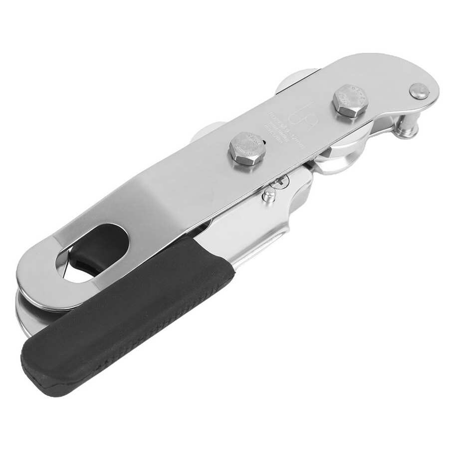 Climbing Descent Device Self-braking Stop Descender Gear Outdoor Climbing Caving Rappelling Abseiling Device Downhill Descender