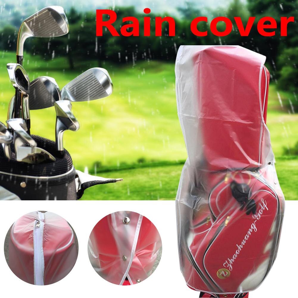 PVC Transparent Golf Rain Cover Cape Package