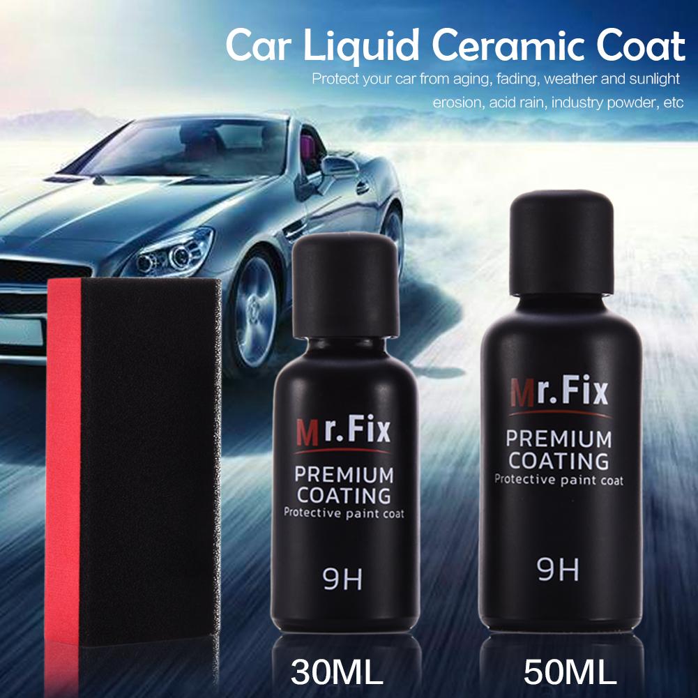 9H Auto Polish Auto Liquid Keramische Auto Coating Waterdicht Keramische Auto Paint Care Anti-Kras Hydrofobe Glas coating