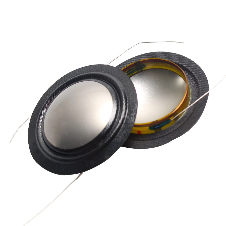2x Speaker Diaphragm Repair Kit - 25.4mm Titanium Film + Silk Edge - for Tweeter Speaker Accessories