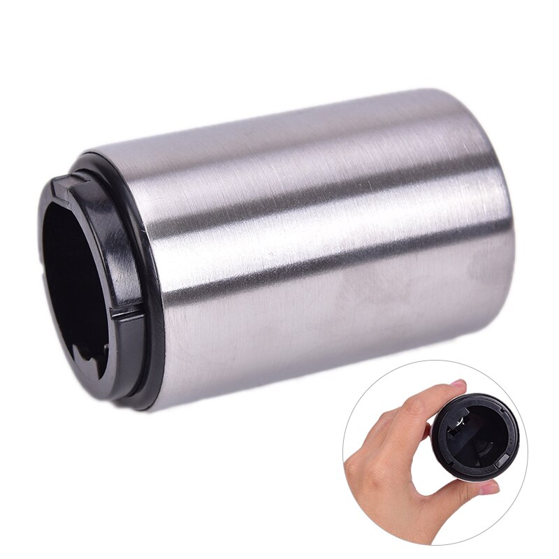 Pocket Rvs Flesopener Automatische Push Down Soda Bier Cap Opening