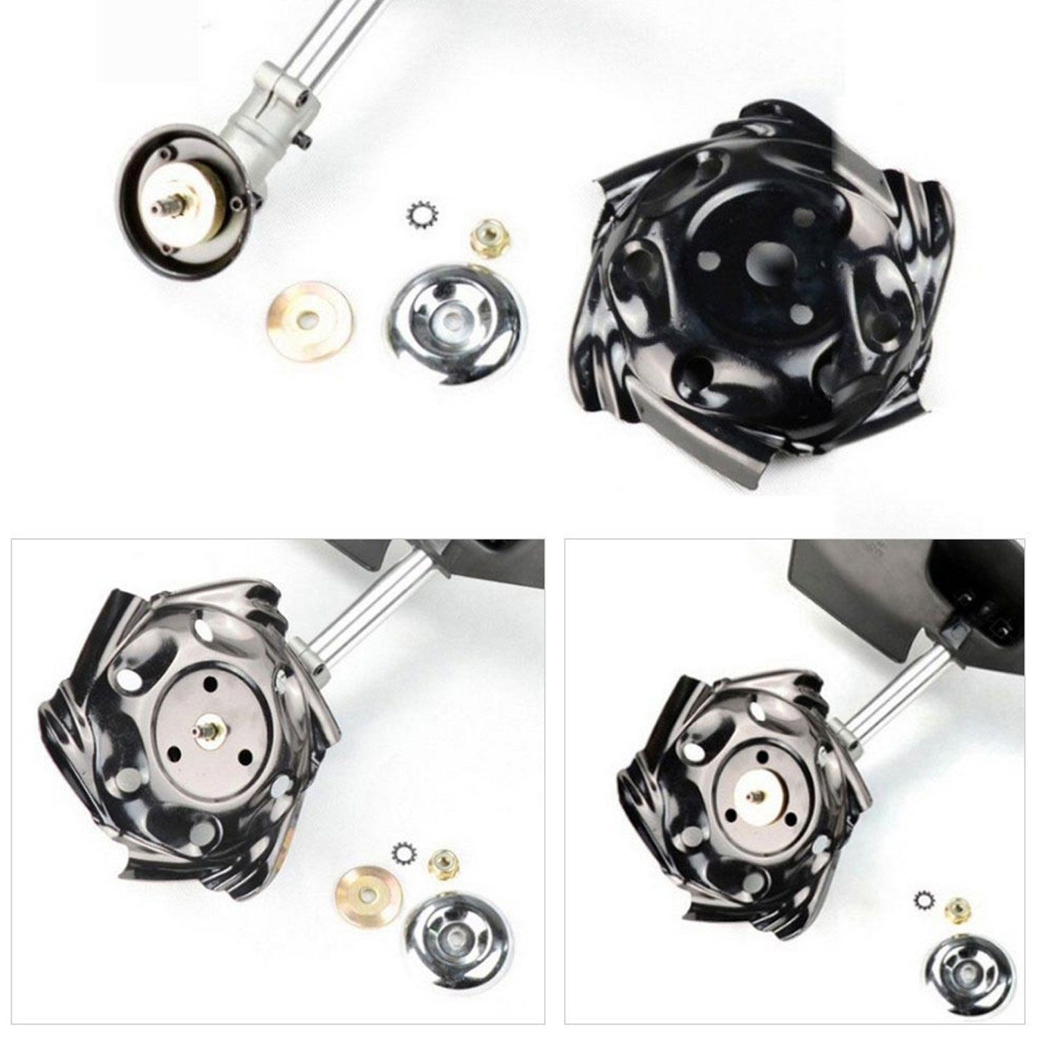 Universal Brushcutter Lawn Mower Grass Trimmer Edging Head Replacement Tools for Home Garden Backyard Orchard Park Agricultural