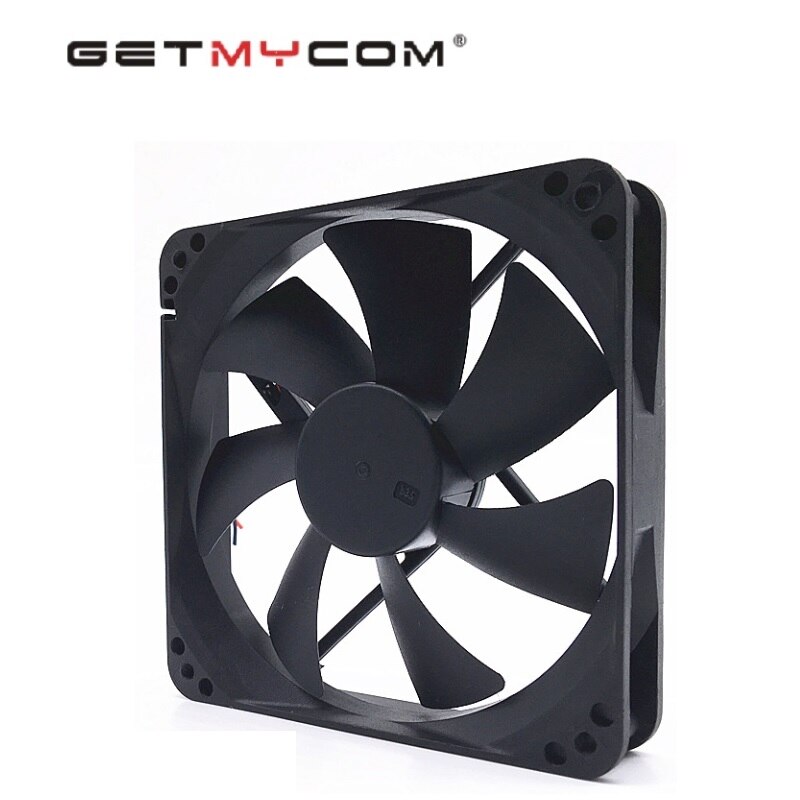 thumbnail interactive-video image 1 of Y.L.FAN D12BM-12 120mm Case Fan – 12V 0.30A – 12CM Chassis Cooling 1 of 2