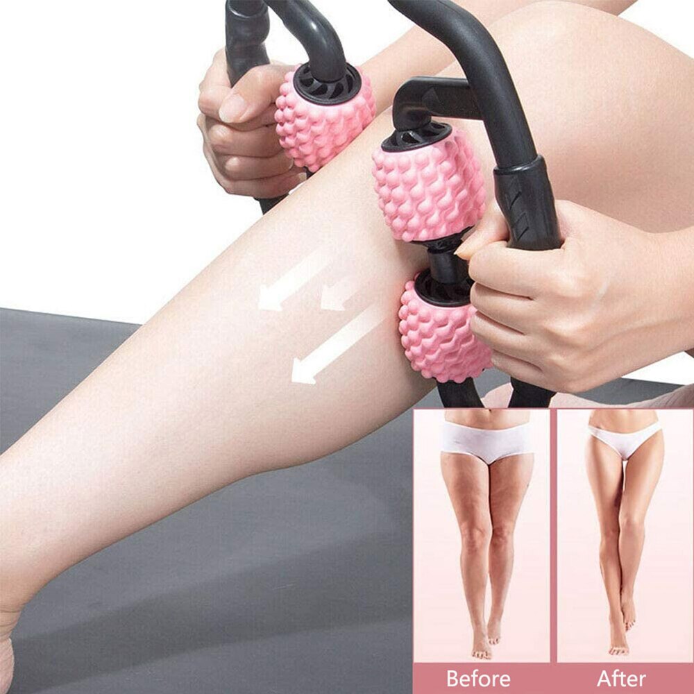 Type U-shaped Trigger Point Massage Roller, Used For Fitness Legs, Yoga, Pilates, Weight Loss For Arms, Legs And Neck Muscle