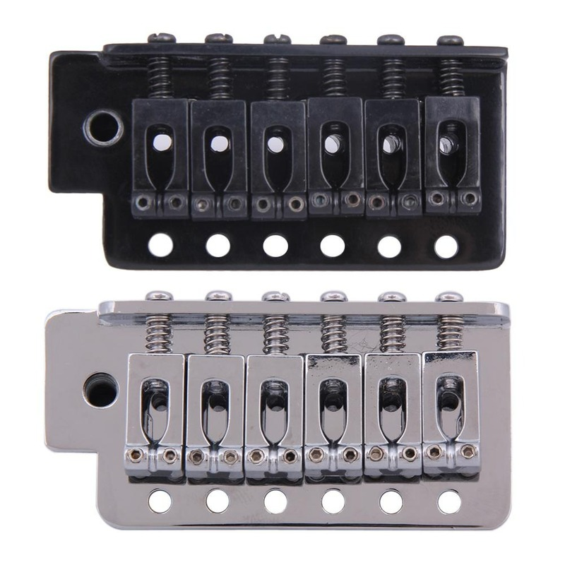 6-saitige Gitarrenbrücke, Sattel-Saitenhalter für Gitarre, Strat SQ ST, E-Gitarre, Tremolo-Brücke, Standard-Gitarrenzubehör