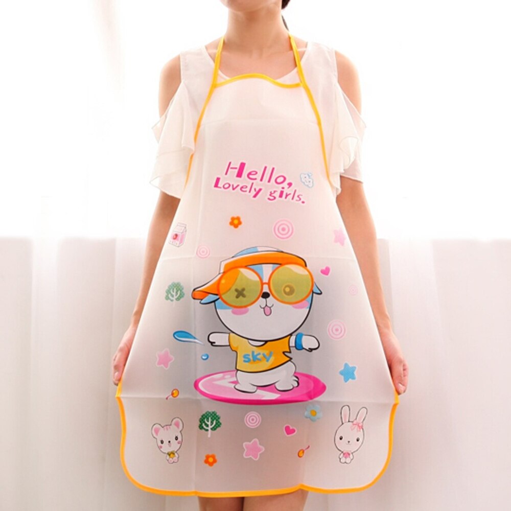 Tablier de cuisine imprimé pour enfants, bavoir pour barbecue pour femmes, cuisine, pâtisserie, Restaurant, outils de nettoyage à domicile: Glasses puppy