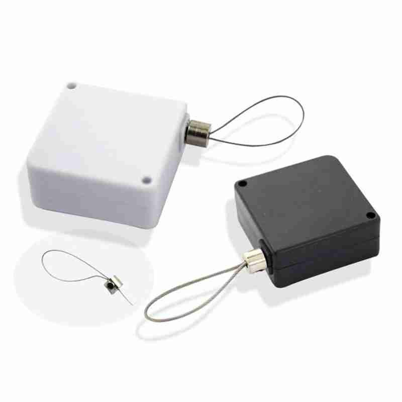 Automatic Door Closer Punch-free Automatic Sensor Door Closer Automatically Close For All Doors Black and White