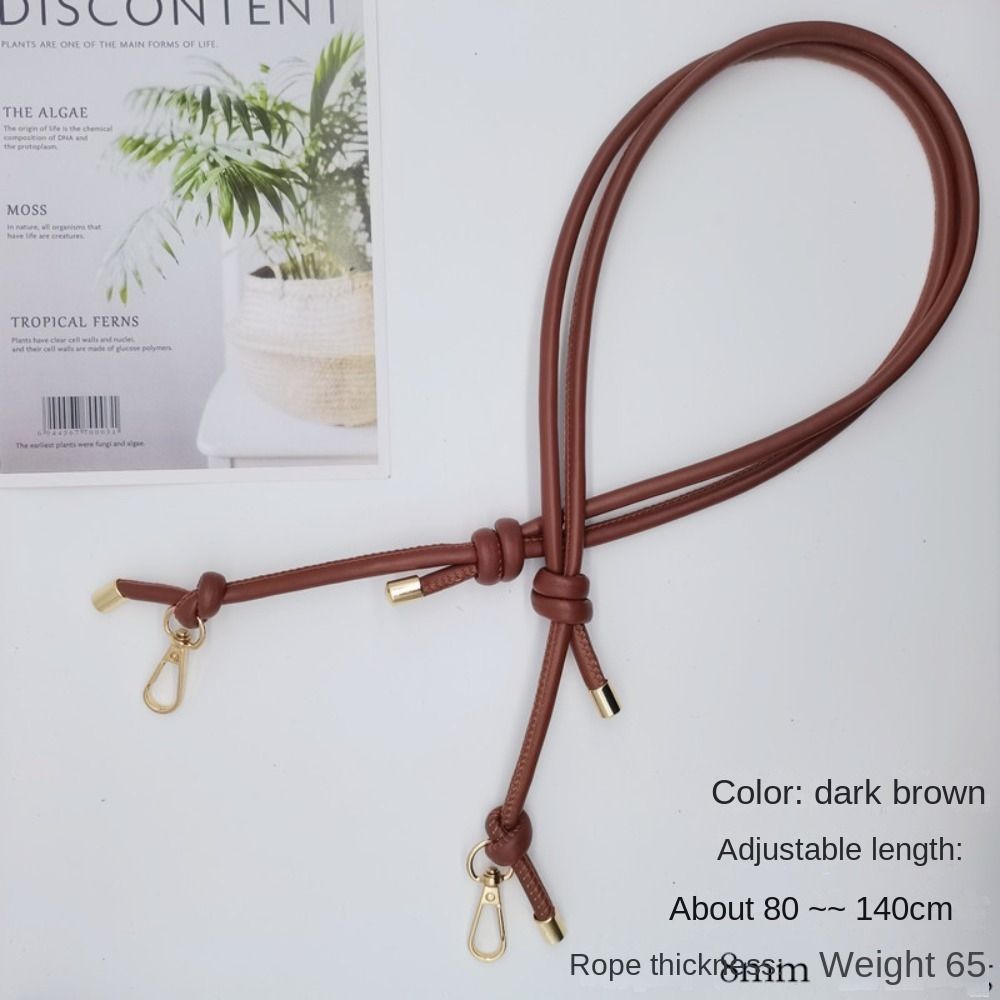 Regulowany pasek do torebki Nowy wymienny pasek do torebki Pasek do torebki Crossbody Skórzane części do toreb DIY Regulowana długość paska 80-140 cm: Jasny Złoty