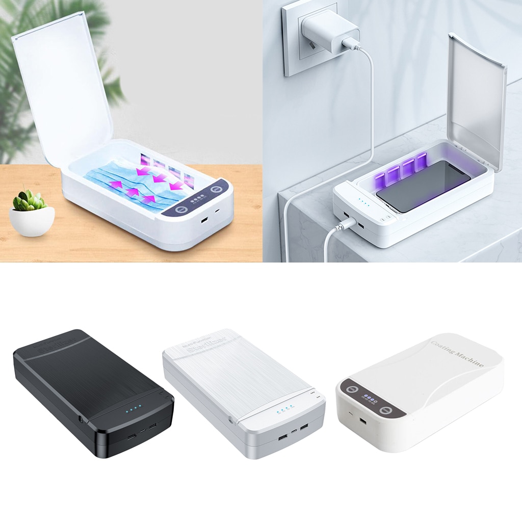 Jóias de celular uv ultravioleta esterilizador desinfetante caixa desinfecção caso esterilizar diariamente