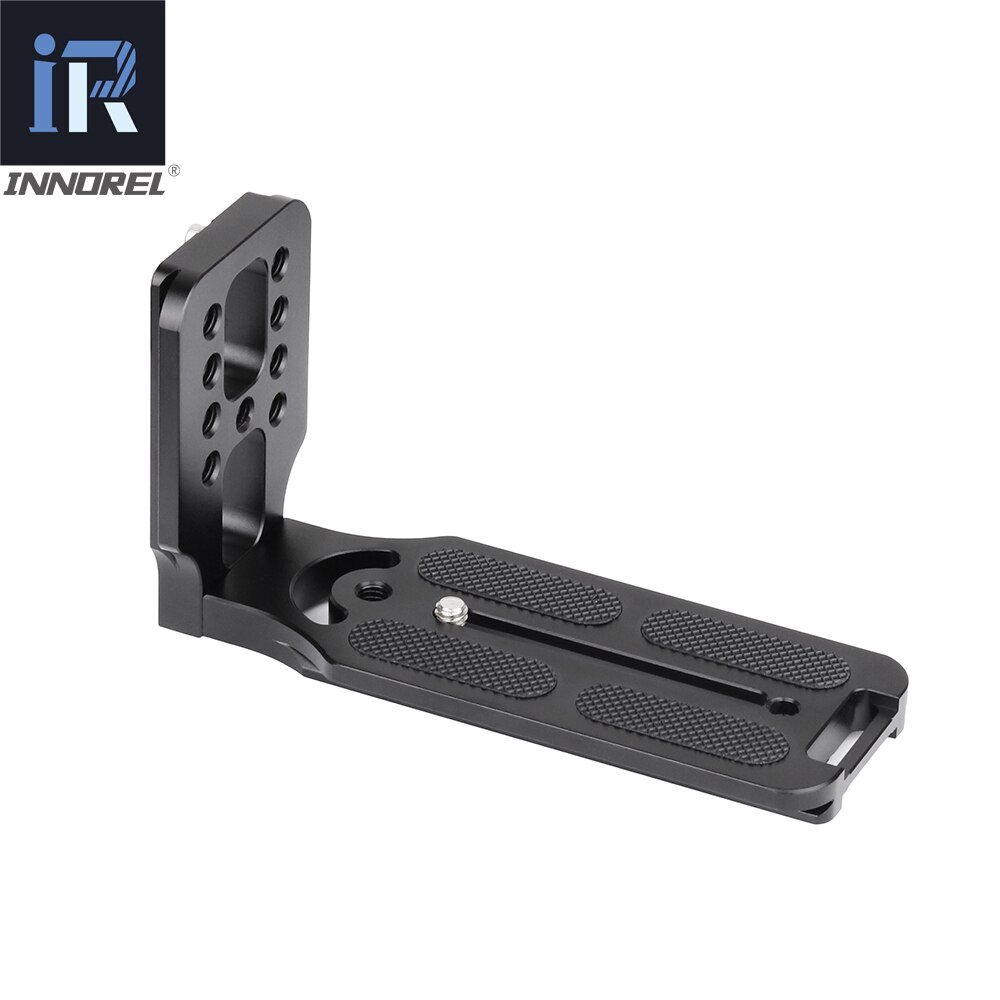 Innorel LP-135A Professionele L-type Quick Release Plaat Snel Opladen Verticale Houder Handvat Speciaal Voor Arca-Swiss Standard
