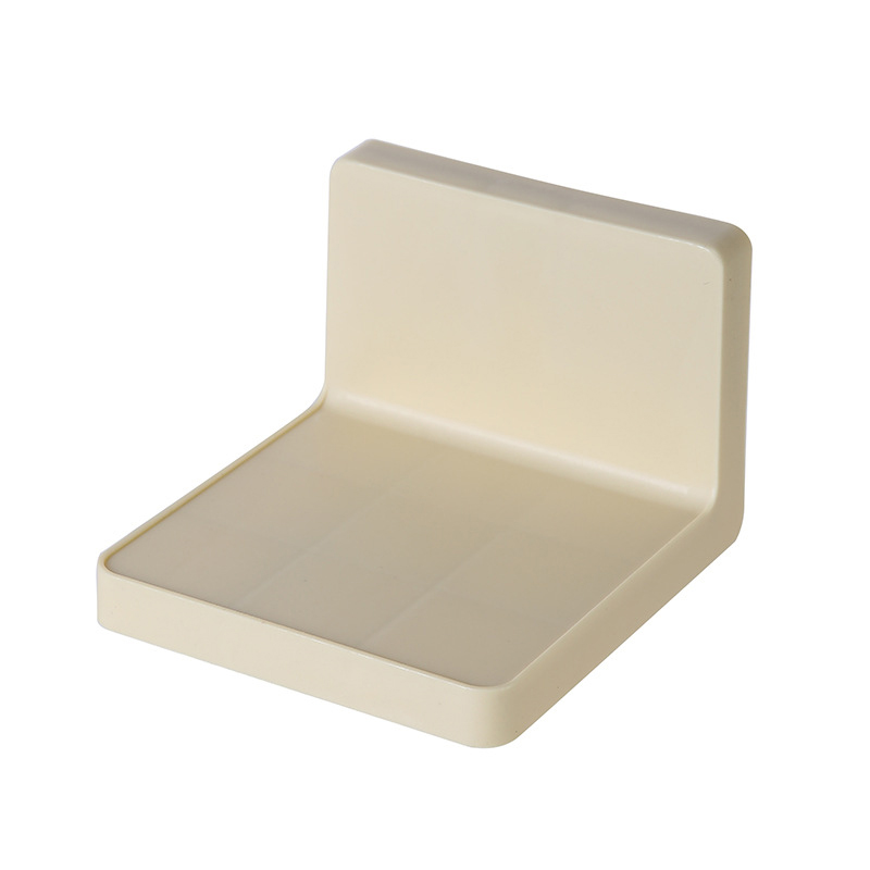 Multifunction Wall Mounted Storage Rack Organizer DIY Soap Sponge Holder Kitchen Bathroom Accessories Shelves Shelf Bathroom: Blue