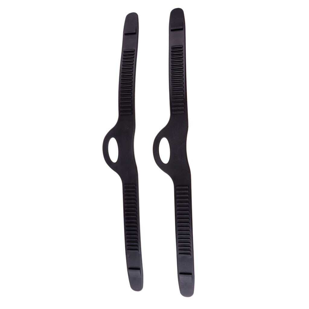 1 Pair S M L Rubber Scuba Diving Fin Strap Replacement Accessories - Universal Fits Most Fins - Durable &amp; Strong &amp; Lightweight: L