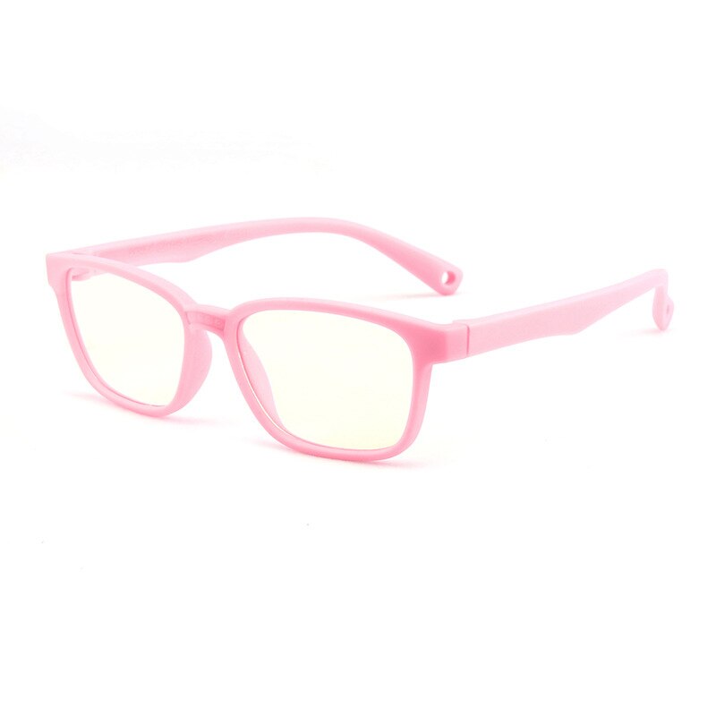 Baby Anti-blue Light Glasses Children Soft Silicone Frame Goggle Plain Glasses Kids Eye Fame Eyewear