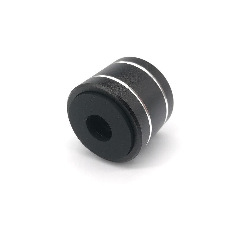 4pcs turntable feet 30*25mm speaker shock-absorbing feet power amplifier CD players shock-absorbing aluminum feet: black