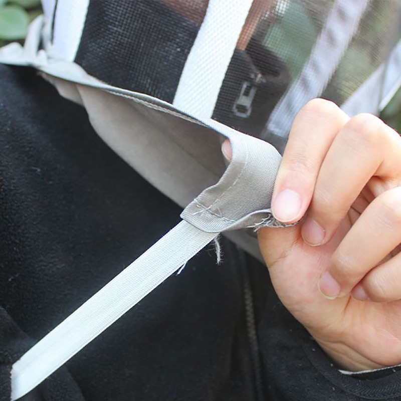 Bijenhoed Verdikte Anti Bijenhoed Gezichtsmasker Speciale High Definition Gezichtsmasker Imker Beschermende Hoed Full Set Imker Hoed