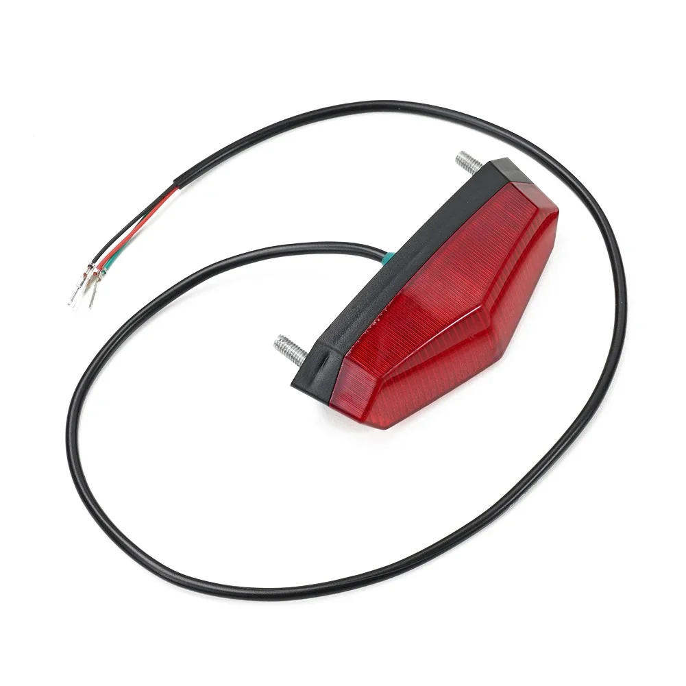 Elektrische Fiets Achterlichten Waterdicht Led Licht Lithium Batterij Achterlichten 24-60V Veiligheidstips Achterlicht Achterlicht Achterlicht Achterlicht