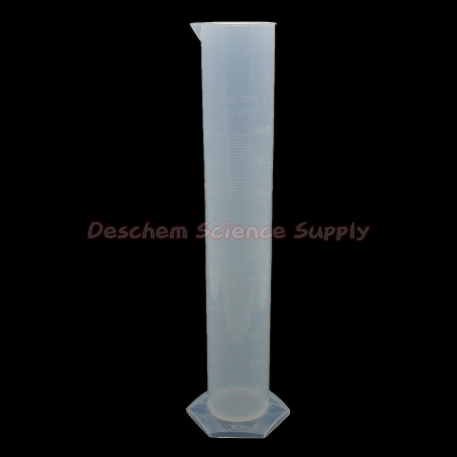 1000mL Lab Polypropylene Measuring Cylinder,1 Litre,PP Plastic Labware