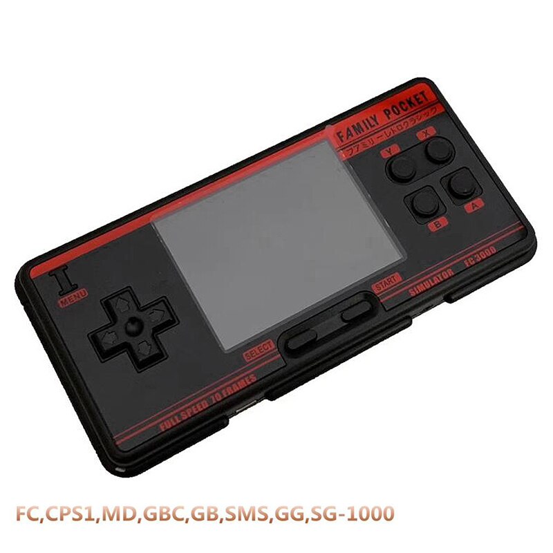 consolle di Gioco portatile, video consolle di Gioco 8 morso 2G di Memoria Simulatore di FC3000 Tenuto in Mano I Bambini di colore Gioco PXPX7