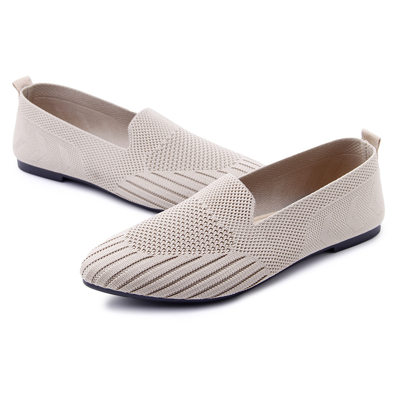 Kvinder flade sko spids sort kontor sort flade arbejdssko dame loafers åndbar sapato feminino dame bådsko