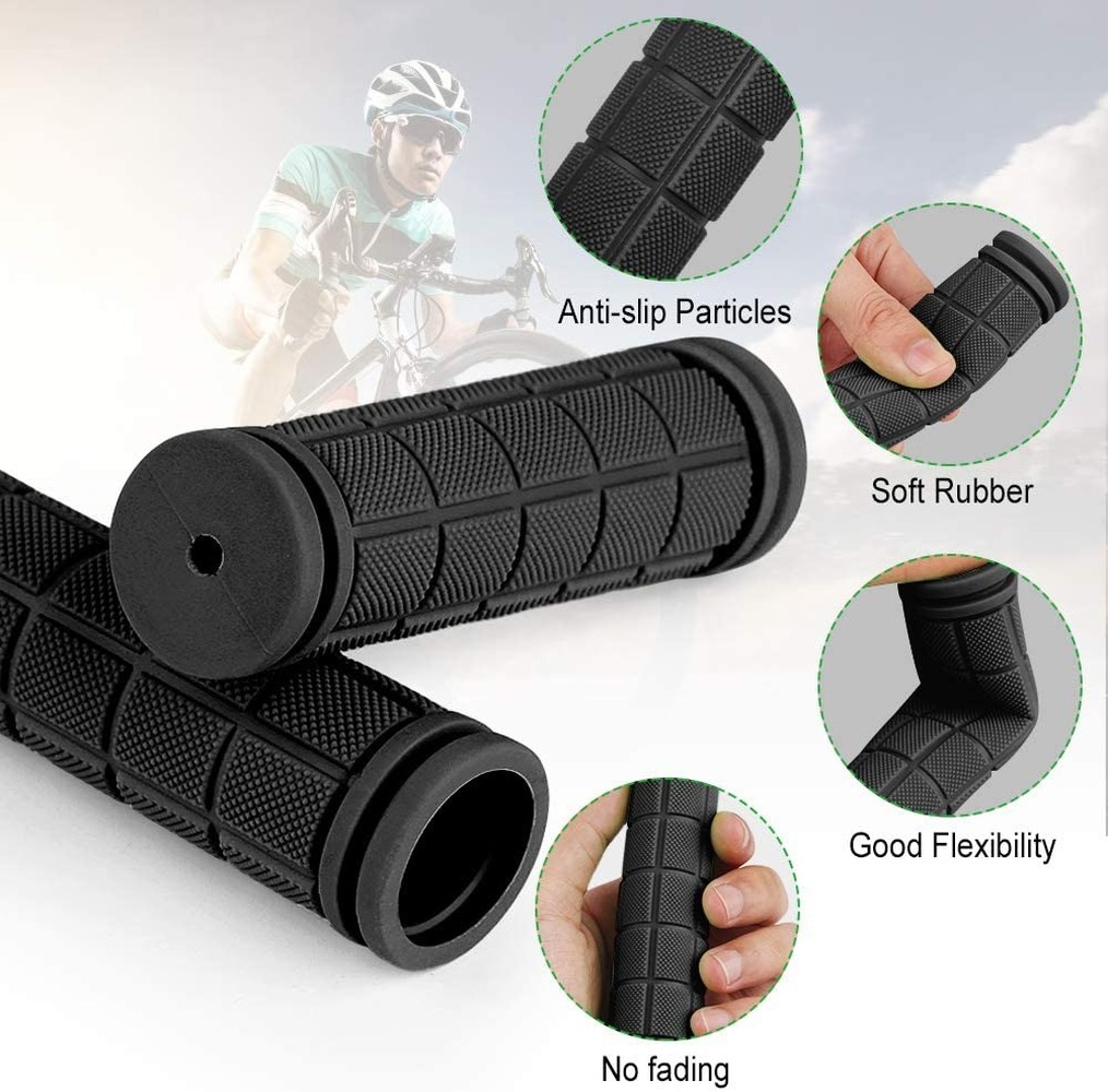 Bike Handle Grips Kids Non-Slip-Rubber Bicycle Handlebar Grips Specialized Replacement Bike Grips for Scooter Bicycle Tricycle