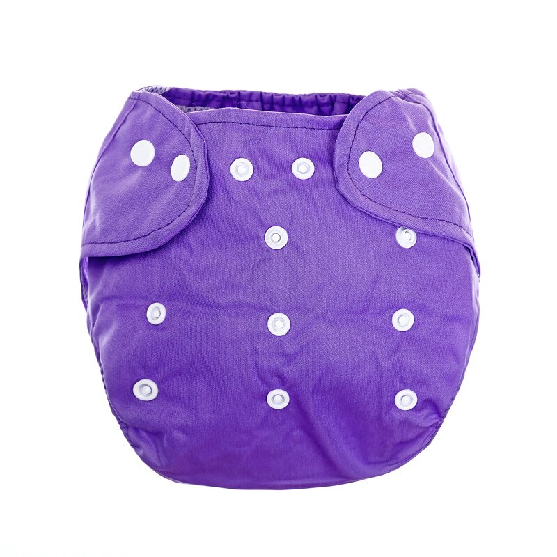 Hylidge Herbruikbare Luiers Baby Kinderen Ondergoed Wasbare Baby Katoenen Trainingsbroek Ademend Lekvrije Pasgeboren Baby Luier: Purple