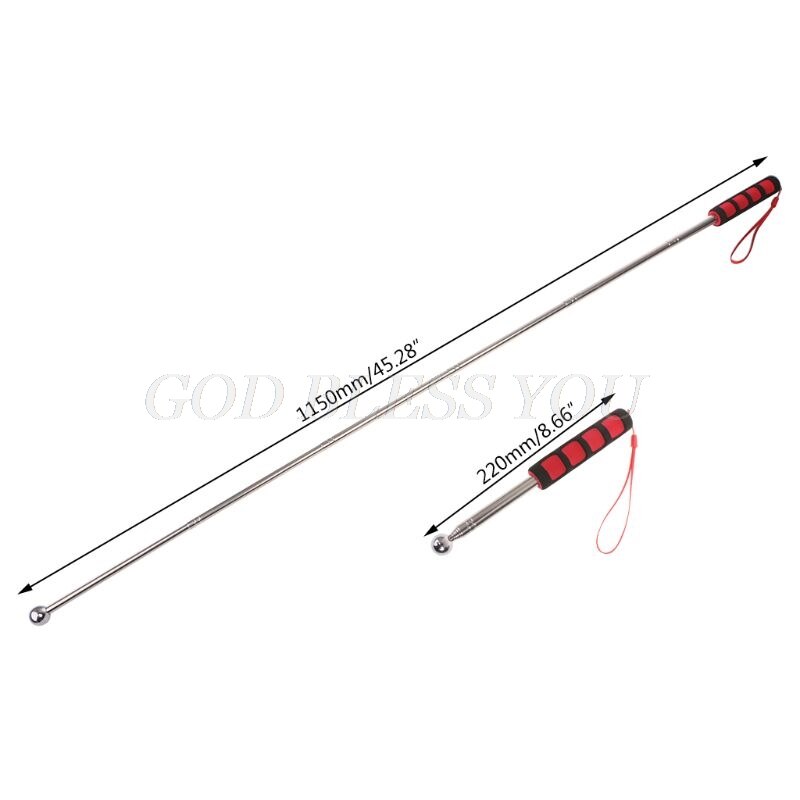 Adjustable Telescopic Hollow Hammer Test Inspection Drumstick Roofing Sound Detection For House Decoration Inspector Hand Tools