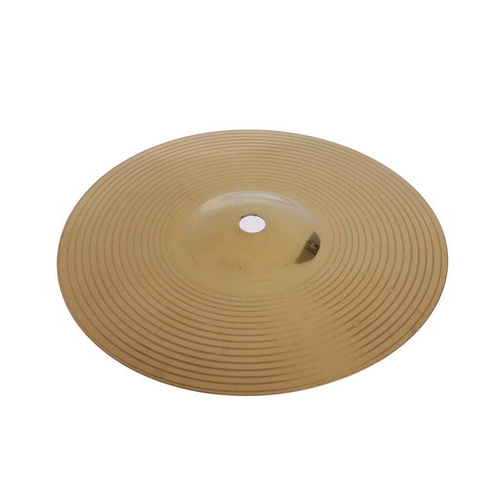 Cymbales dorées exquises pour batterie de Jazz Splash Crash, Kit de pièces