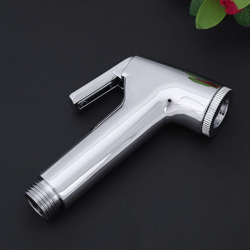 Handheld Bidet Kranen Douche Spray Douchekop Voor Wassen Badkamer Wc Galvaniseren Bad Spuit Pet Douche Sproeier